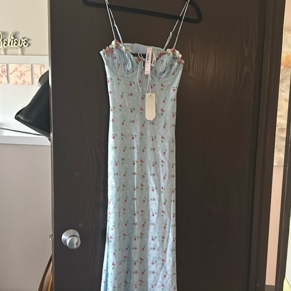 Silk dress/ Sleep gown - NWOT - Picture 3 of 5